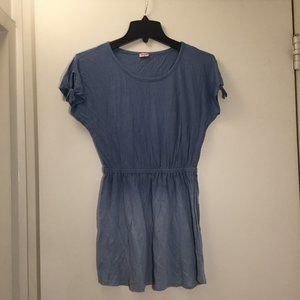 Girls Splendid cinched blue dress